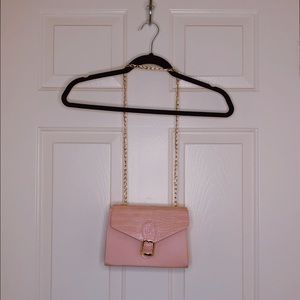 pink crossbody bag